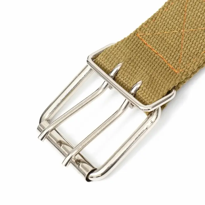 Брезентовый ошейник, 84&times;4.5 см, однослойный, песочный