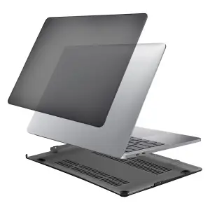 Чехол для MacBook Air 13 кристалл черный (A1466/A1369)