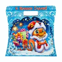 Подарочная новогодняя коробка &laquo;Сумка со змеей&raquo;, упаковка, 24.5&times;11.5&times;23 см