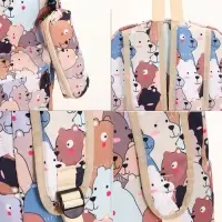 Рюкзак школьный &laquo;Мишки&raquo;, с пеналом, 29&times;12&times;41 см, разноцветный