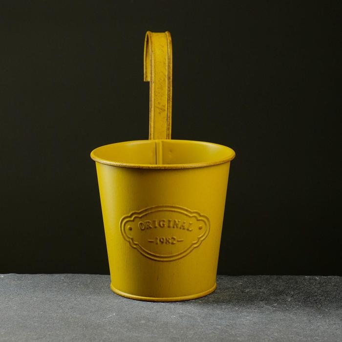 Кашпо подвесное «Ведерко Улла», 10×18 см, МИКС Кашпо подвесное «Ведерко Улла», 10×18 см, МИКС