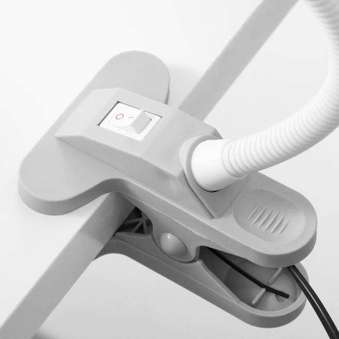 Лампа настольная 16432/1WT 16хLED серый 8,8х11х46,5 см Лампа настольная 16432/1WT 16хLED серый 8,8х11х46,5 см