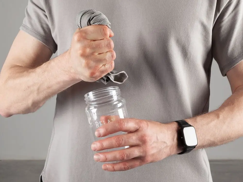 Охлаждающее полотенце Weddell, серое Охлаждающее полотенце Weddell, серое