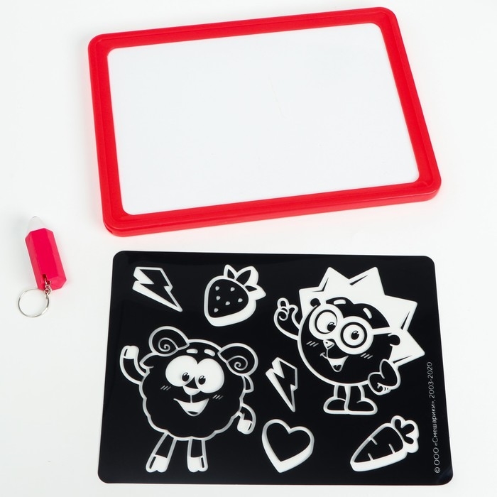 Набор для рисования в темноте, планшет А5, Смешарики Набор для рисования в темноте, планшет А5, Смешарики