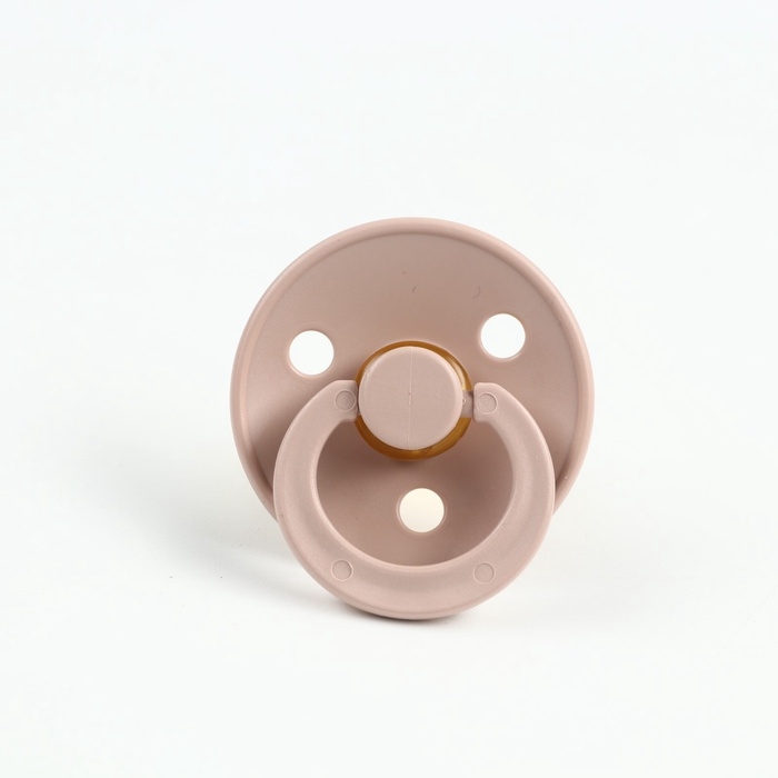 Соска - пустышка латексная классическая M&B, от 3 мес., бежевый Соска - пустышка латексная классическая M&B, от 3 мес., бежевый