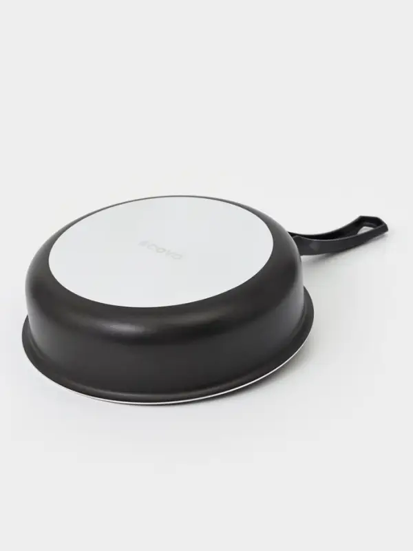 Сотейник Promo, 2.8 л, d=24 см, стеклянная крышка, антипригарное покрытие, алюминий, чёрный