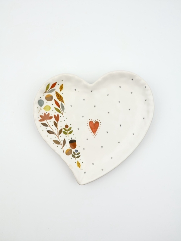 Тарелка Тарелка "Флора", 19 х 18 см