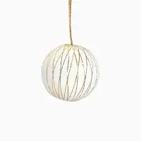 Ёлочные игрушки &laquo;Золотая нить&raquo;, шары новогодние, d=4 см, набор 6 шт., МИКС