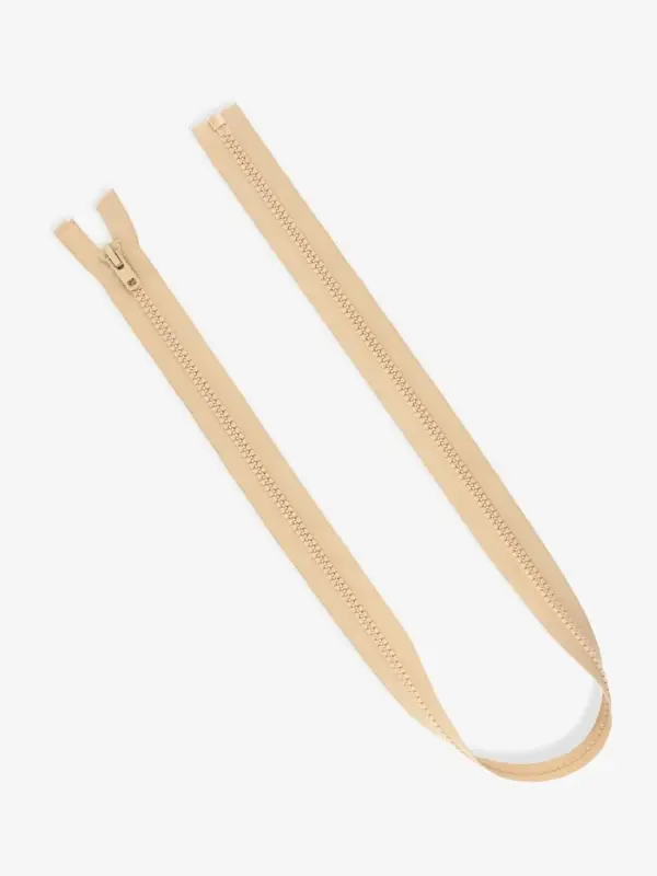 Молния &laquo;Трактор&raquo;, №8, разъёмная, замок автомат, 100 см, бежевая