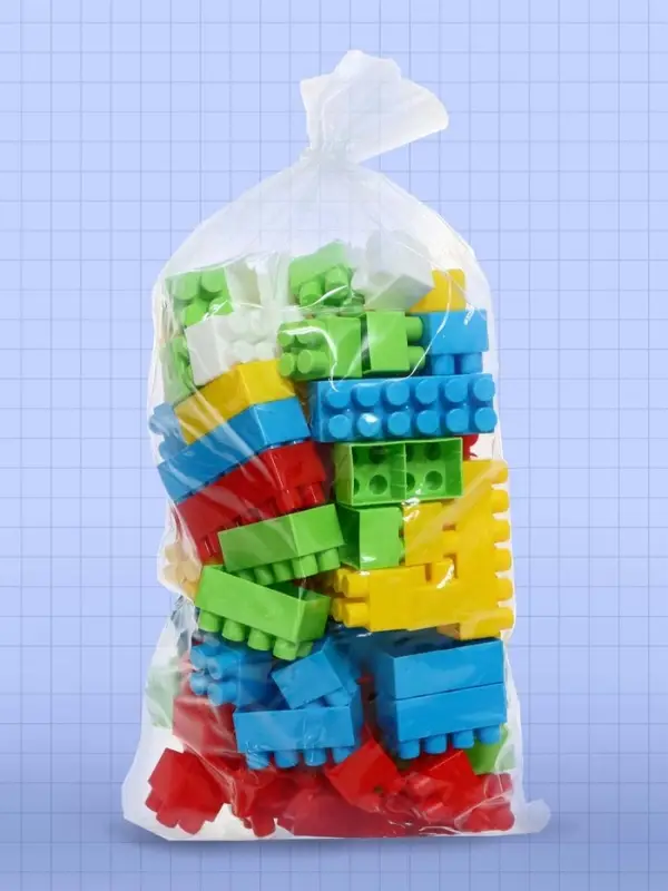 Конструктор средний, 72 элемента, МИКС