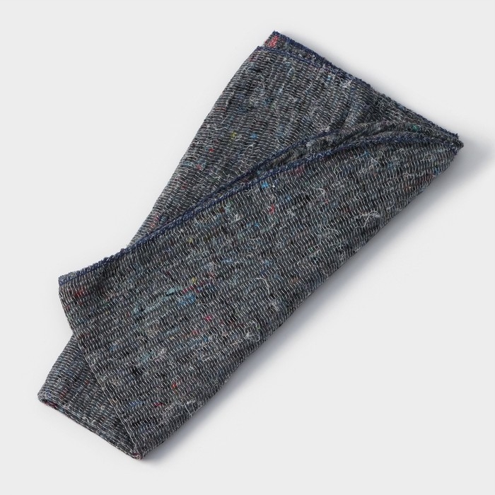 Салфетка - тряпка хозяйственная Доляна, 60×80 см, плотность 180 г/м², строчка 2,5 мм, с оверлоком, серая Салфетка - тряпка хозяйственная Доляна, 60×80 см, плотность 180 г/м², строчка 2,5 мм, с оверлоком, серая