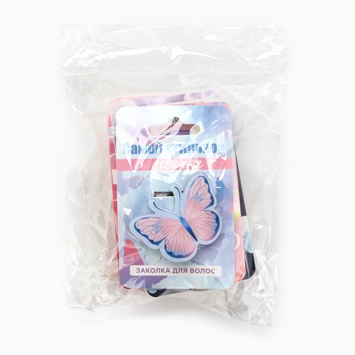 Заколка для волос «Для девочки» детская, микс Заколка для волос «Для девочки» детская, микс