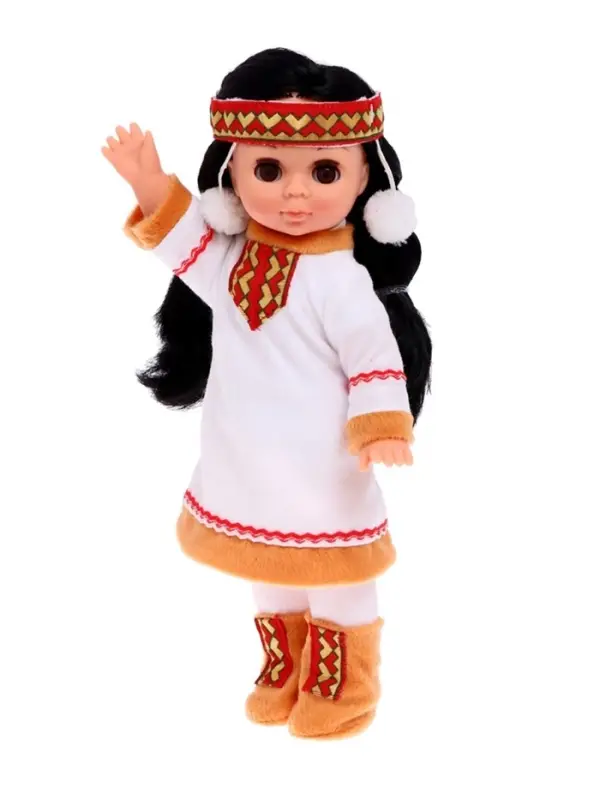 Кукла &laquo;Эля&raquo; в костюме народов Севера, 30 см