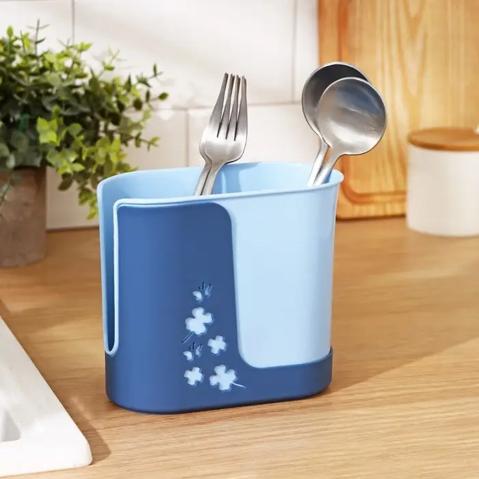 Подставка для столовых приборов &laquo;Cтиль&raquo;, 16&times;8.5&times;14.5 см, МИКС