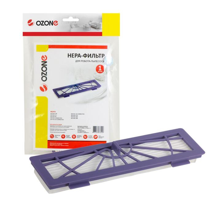 HEPA-фильтр Ozone HR-81 для робота-пылесоса Neato, синтетический, 1 шт 3649653 HEPA-фильтр Ozone HR-81 для робота-пылесоса Neato, синтетический, 1 шт 3649653