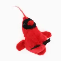 Интерактивная игрушка для животных, красная