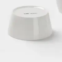 Салатники Magistro White Snow, набор 4 шт., 380 мл, фарфор, белые