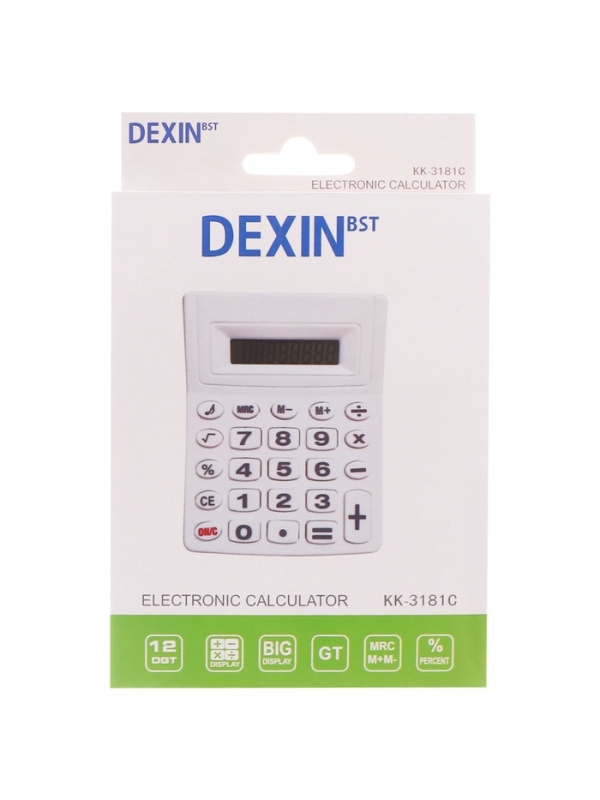 Калькулятор настольный 08-разрядный, бюрюзовый Калькулятор настольный 08-разрядный, бюрюзовый