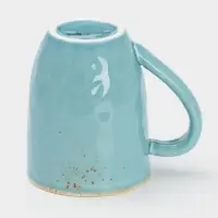 Кружка Magistro &laquo;Церера&raquo;, 400 мл, фарфор, голубая