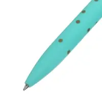 Ручка шариковая Calligrata, автоматическая, синий стержень, узел 0.5 мм, корпус прорезиненный, МИКС