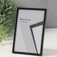 Фоторамка металл на 1 фото 10х15 см "Классик" чёрная 1,5х10,5х16 см Фоторамка металл на 1 фото 10х15 см "Классик" чёрная 1,5х10,5х16 см