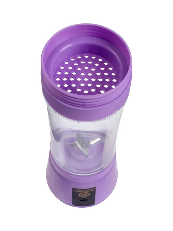 Блендер LBR-01, портативный, 24 Вт, 380 мл, USB, фиолетовый Блендер LBR-01, портативный, 24 Вт, 380 мл, USB, фиолетовый