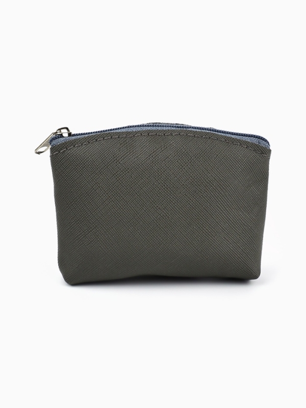 Кошелёк молодёжный, цвет серый, 11 х 7 см Кошелёк молодёжный, цвет серый, 11 х 7 см