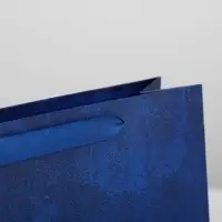 Пакет подарочный ламинированный, упаковка, &laquo;С праздником&raquo;, M 25.5&times;30&times;9 см