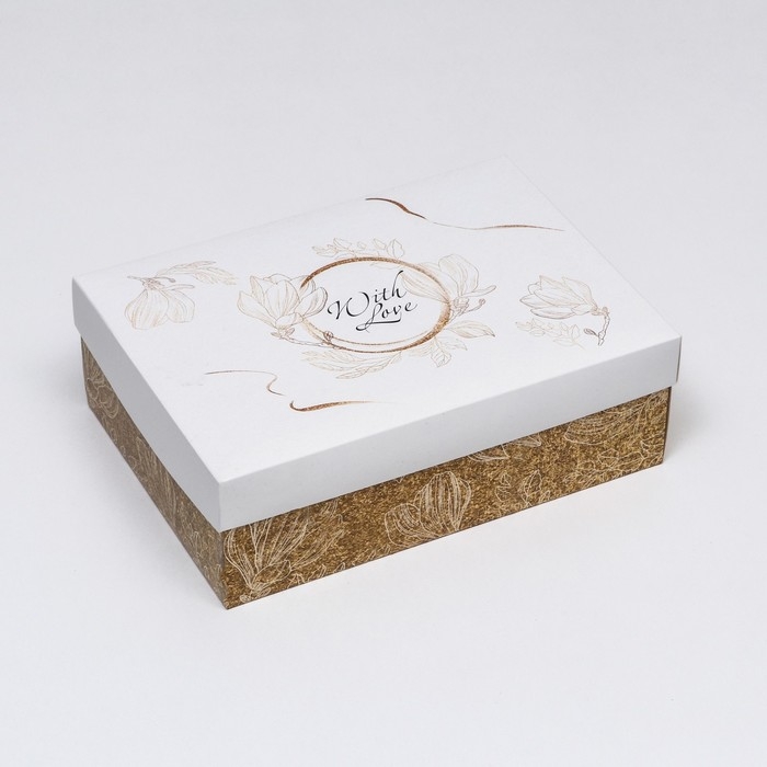 Коробка складная, With love  24 х 17 х 8 см