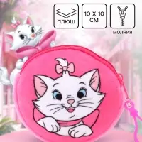 Кошелек детский плюшевый &laquo;Кошечка&raquo; 9&times;9&times;1