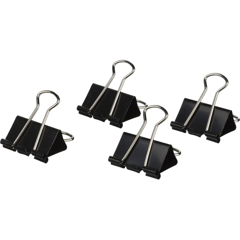 Зажимы для бумаг 32мм 12шт./уп. Комус, в картонной коробке