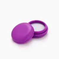 Блеск макарун в коробочке &laquo;Единорожка&raquo;, 10 мл, вкус черника, тон прозрачный