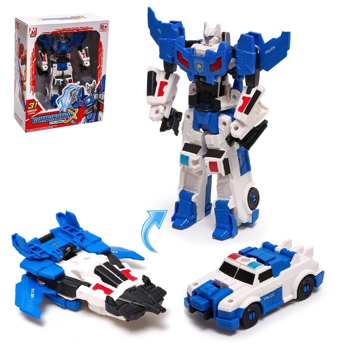 Набор роботов «Полицейский», трансформируются Набор роботов «Полицейский», трансформируются