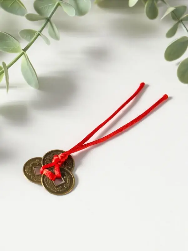 Подвеска 3 монеты денежные, d=2 см, под бронзу