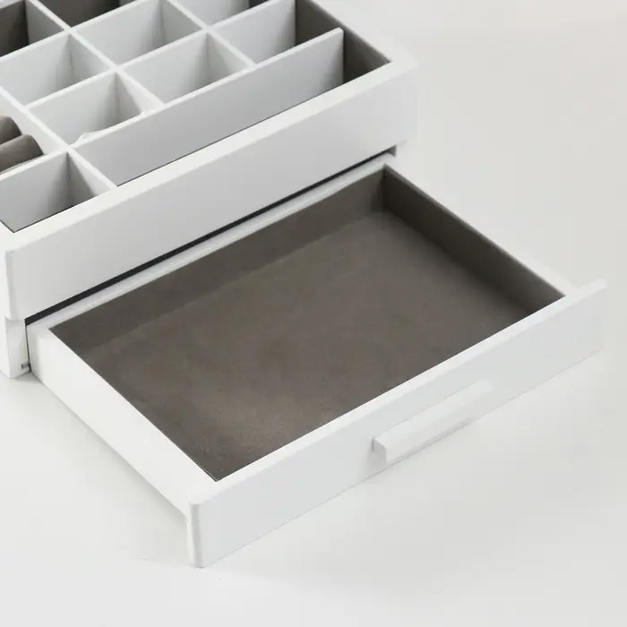 Шкатулка для украшений &laquo;Белоснежная&raquo;, дерево, 9&times;16&times;21 см