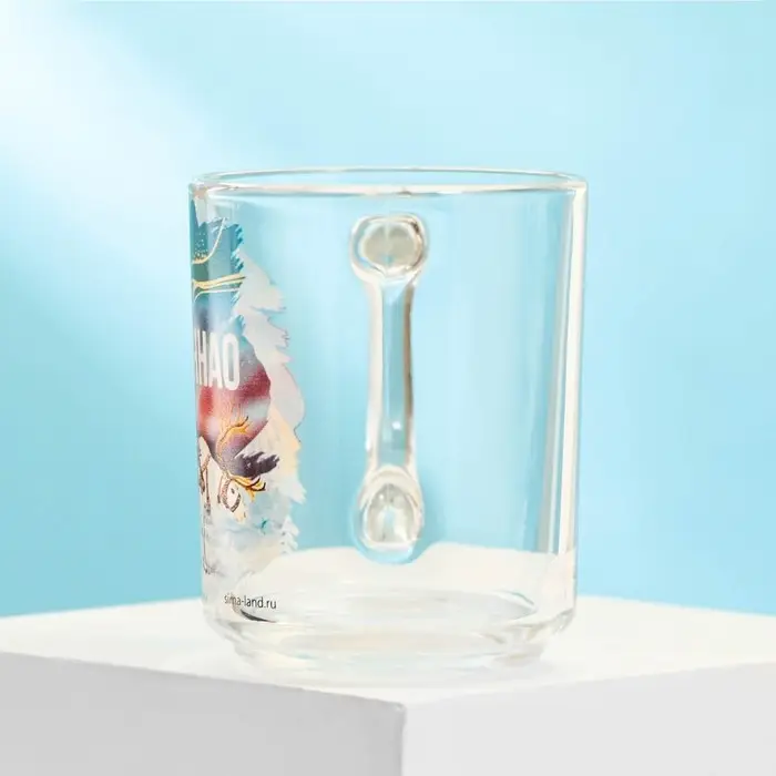 Кружка стеклянная «ЯНАО», 200 мл