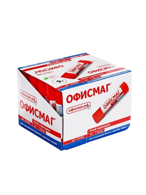 Клей-карандаш PVP BRAUBERG, 9 г