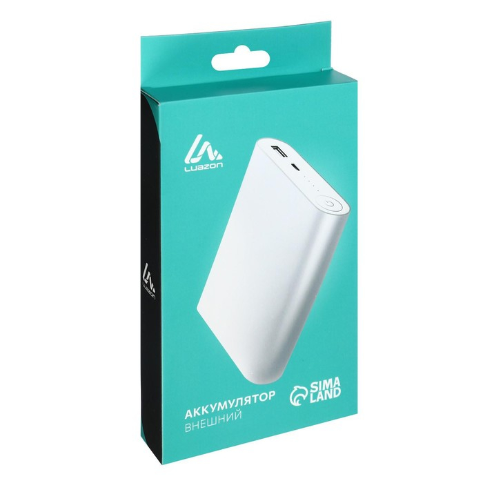 Внешний аккумулятор Luazon модель PB-11, USB, 7200 мАч, 1 A, индикатор зарядки, МИКС Внешний аккумулятор Luazon модель PB-11, USB, 7200 мАч, 1 A, индикатор зарядки, МИКС