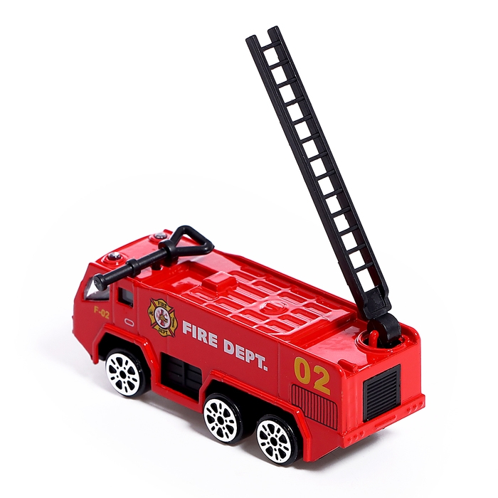 Игровой набор «Спецтехника», с 3 машинами и аксессуарами, цвет МИКС