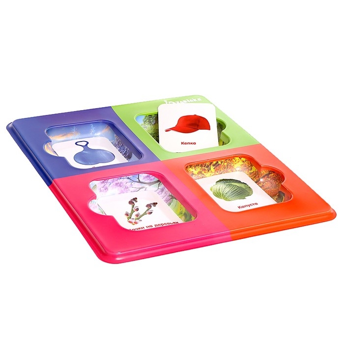 Сортер «Изучаем времена года» с карточками Домана Сортер «Изучаем времена года» с карточками Домана