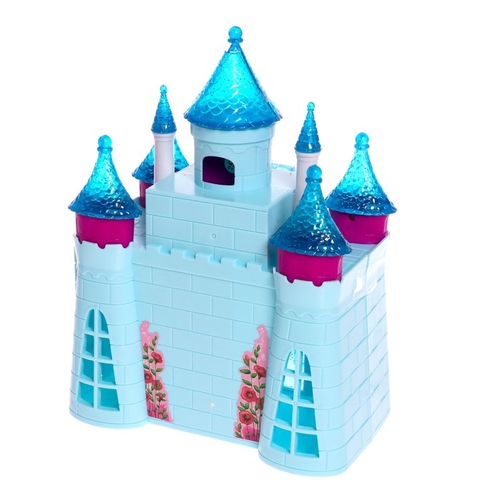Замок для кукол «Чудо» с аксессуарами, свет, звук Замок для кукол «Чудо» с аксессуарами, свет, звук