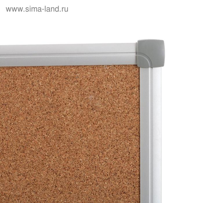 Доска пробковая 100х200 см, Calligrata, в алюминиевой рамке Доска пробковая 100х200 см, Calligrata, в алюминиевой рамке