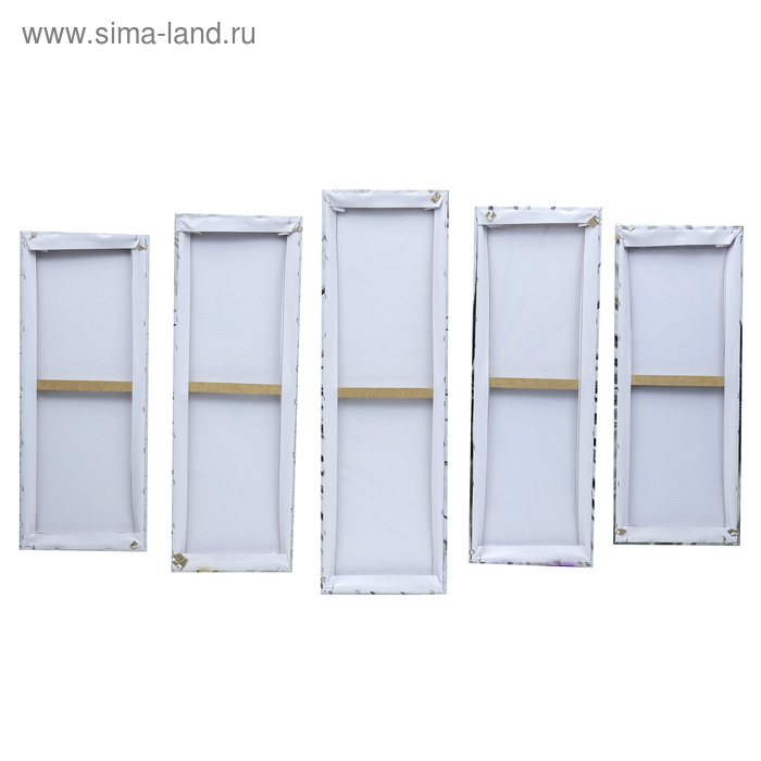 Картина модульная на подрамнике  Картина модульная на подрамнике "Одуванчик" 125х80 см (2-25х63, 2-25х70, 1-25х80)