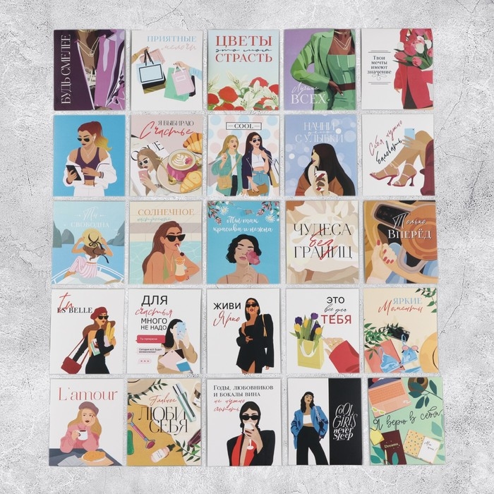 Наклейки-стикеры, набор,«Для девочек», 6 х 7 см, 50 шт Наклейки-стикеры, набор,«Для девочек», 6 х 7 см, 50 шт