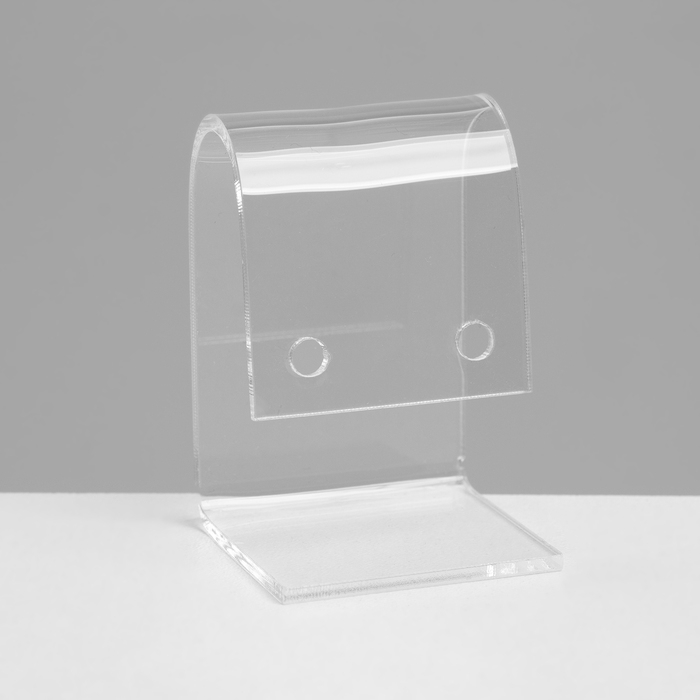 Подставка под серьги 3,3×3×5 см, оргстекло 2 мм, В ЗАЩИТНОЙ ПЛЁНКЕ, В ЗАЩИТНОЙ ПЛЁНКЕ Подставка под серьги 3,3×3×5 см, оргстекло 2 мм, В ЗАЩИТНОЙ ПЛЁНКЕ, В ЗАЩИТНОЙ ПЛЁНКЕ