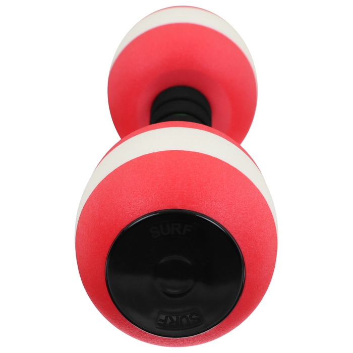 Гантель для аквааэробики, 26х8х8 см, цвет красный Гантель для аквааэробики, 26х8х8 см, цвет красный