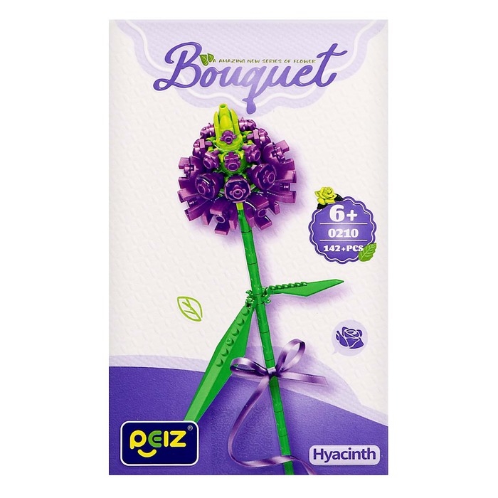 Конструктор Букет «Гиацинт», 142 детали Конструктор Букет «Гиацинт», 142 детали