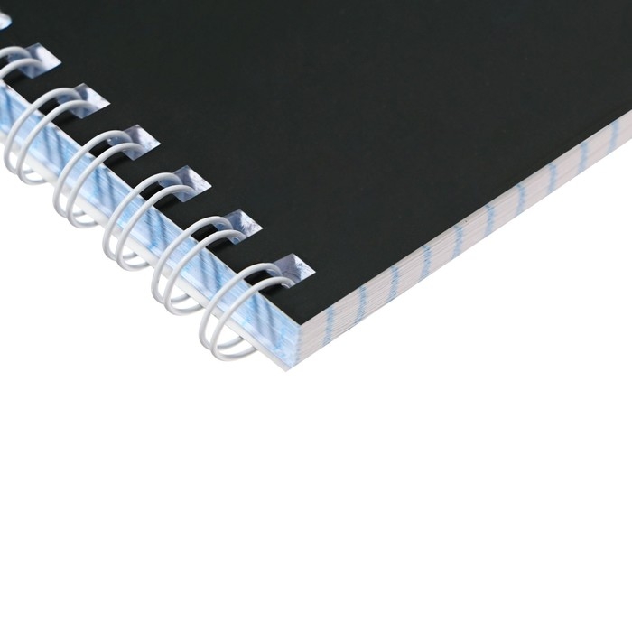 Блокнот А5, 60 листов в клетку на гребне Kuromi, обложка целлюлозный картон, блок офсет Блокнот А5, 60 листов в клетку на гребне Kuromi, обложка целлюлозный картон, блок офсет