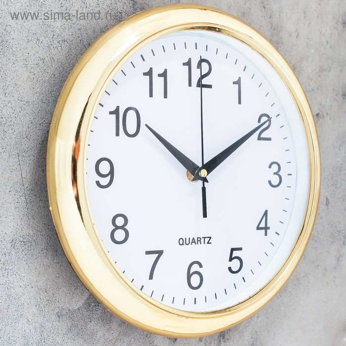 Часы настенные интерьерные Часы настенные интерьерные "Скофилд", d-25 см, дискретный ход