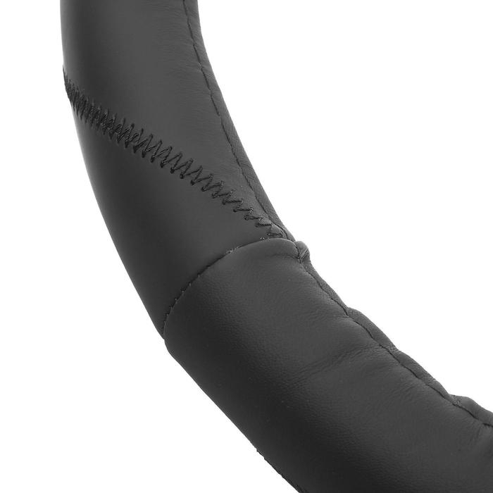 Оплётка TORSO, натуральная кожа, размер 38 см, черный Оплётка TORSO, натуральная кожа, размер 38 см, черный